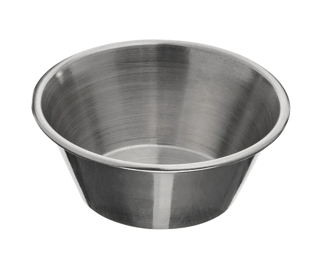 Browne Foodservice 515058 1.5 oz Stainless Steel Sauce CupsShopAtDean