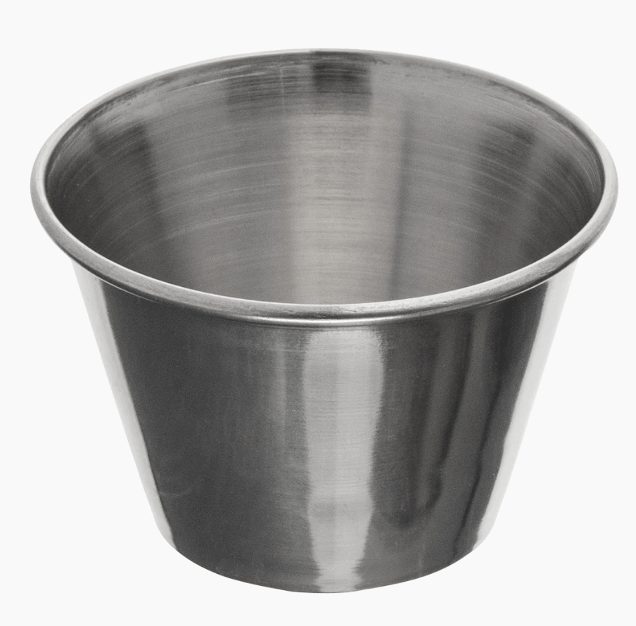 Browne Foodservice 515059 2.5 oz Stainless Steel Sauce CupShopAtDean