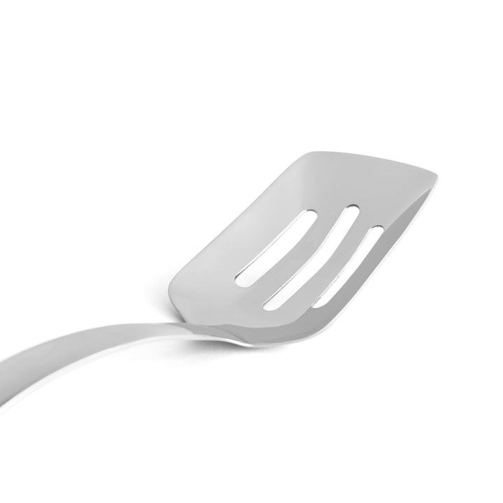 Browne Foodservice 573374 13" Horizon Stainless Steel Slotted Square Serving SpoonShopAtDean