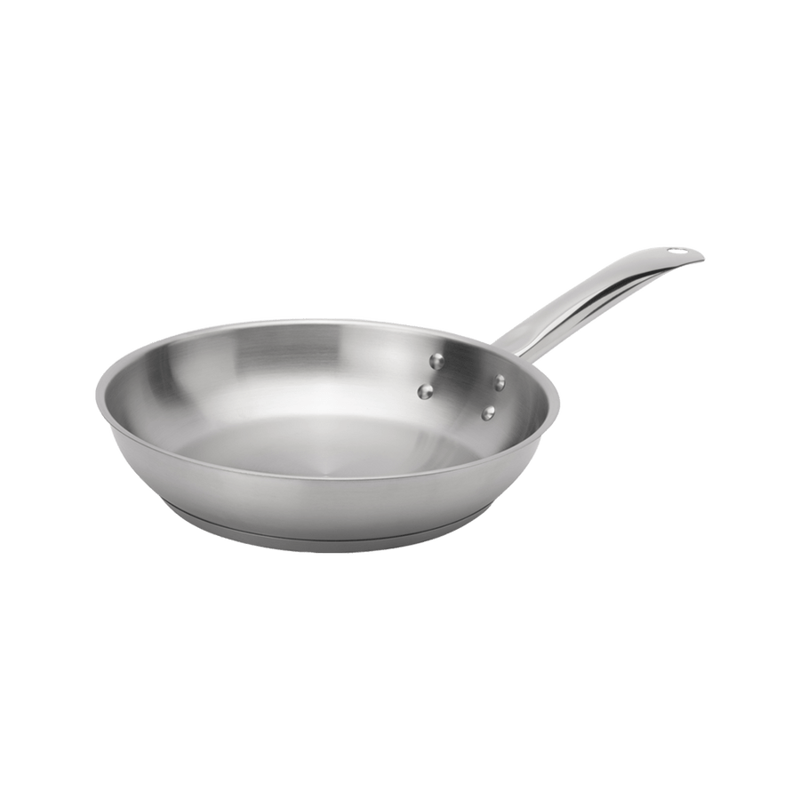 Browne Foodservice 5734051 11" Stainless Steel Fry PanShopAtDean