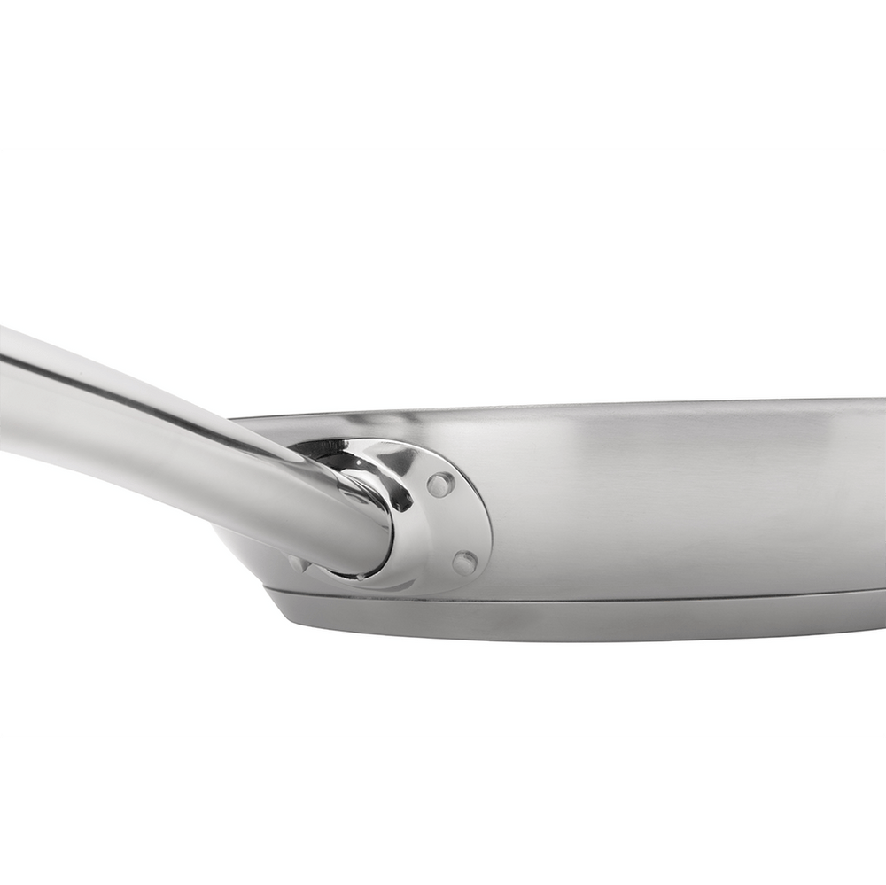 Browne Foodservice 5734051 11" Stainless Steel Fry PanShopAtDean