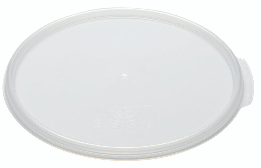 Cambro RFS12SCPP Round Translucent Seal Cover for 12, 18 and 22 qt Food ContainersShopAtDean