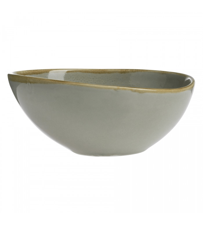 Cardinal FJ051 Terrastone 70 oz 10.5" Sage Green Oval BowlShopAtDean