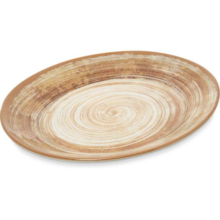 Carlisle Mingle 5400617 Copper Melamine Round Charger 12.5"