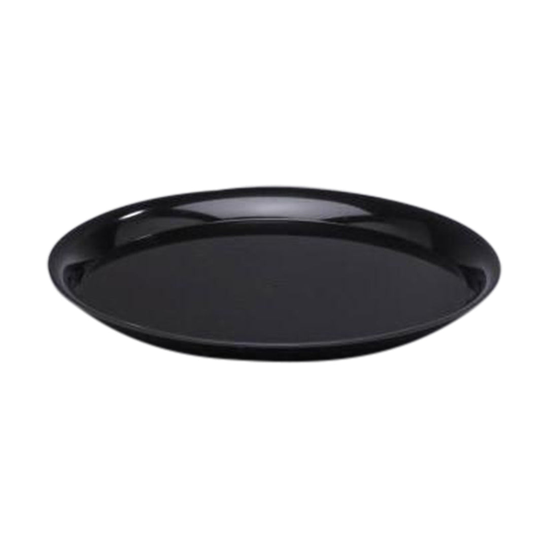 CheckMate A912BL25 12" Round Black TraysShopAtDean