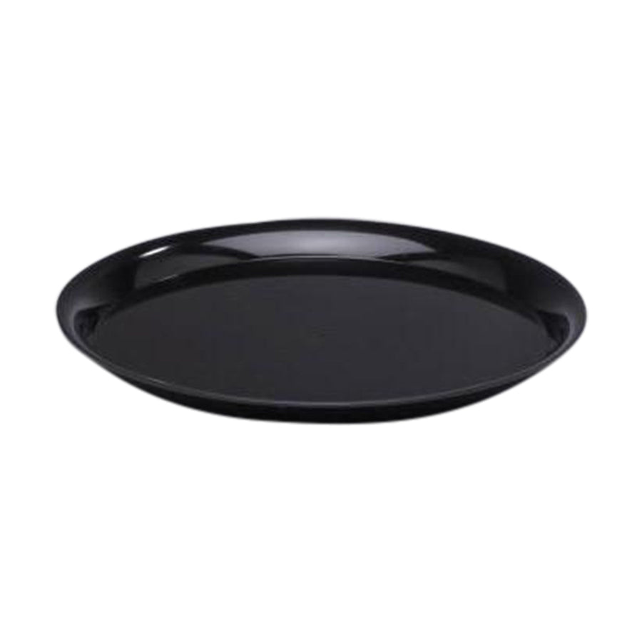 CheckMate A912BL25 12" Round Black TraysShopAtDean