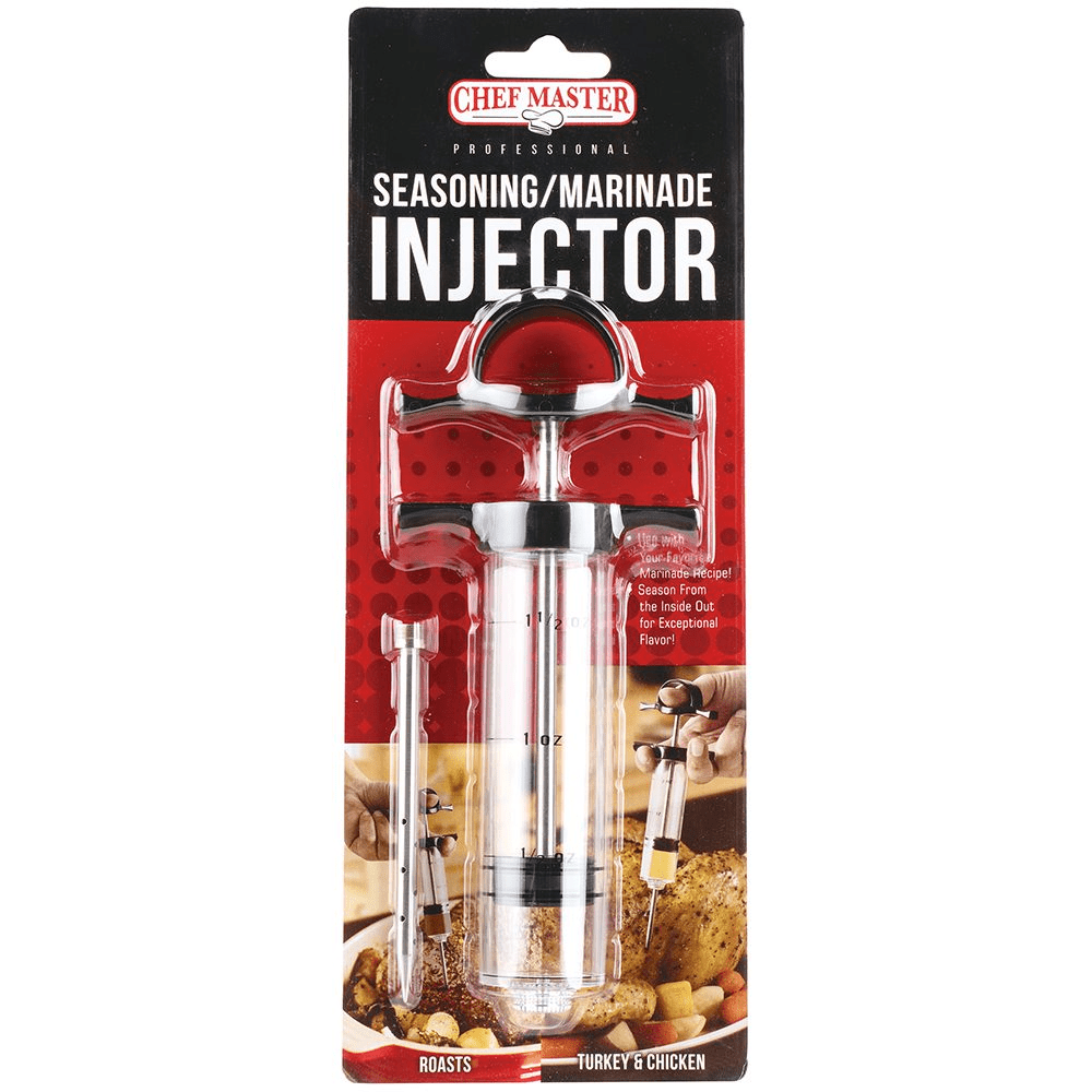 Chef Master 40100CM Seasoning Injector Stainless Steel NeedleShopAtDean