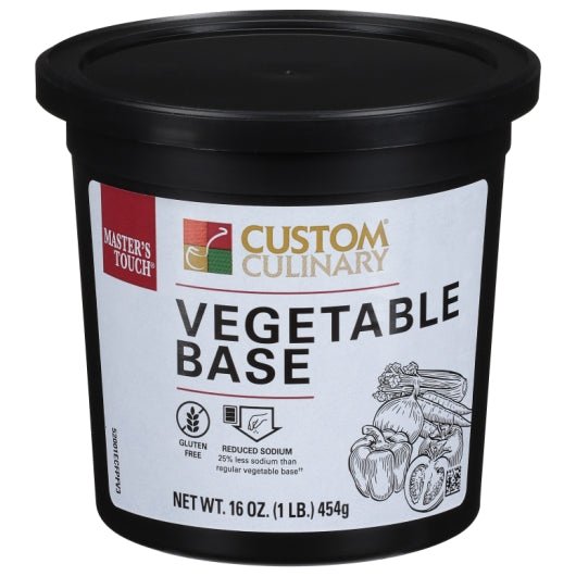 Custom Culinary All Natural Gluten Free Vegan Vegetable BaseShopAtDean