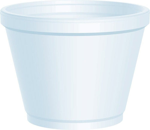 Dart 25-Count 10-oz White Eps Foam Disposable Cups in the Disposable Cups  department at