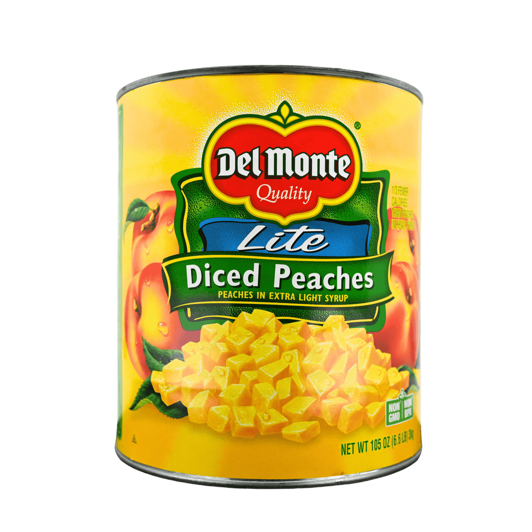 Diced Peaches in Light Syrup 106 oz (#10 Can)ShopAtDean