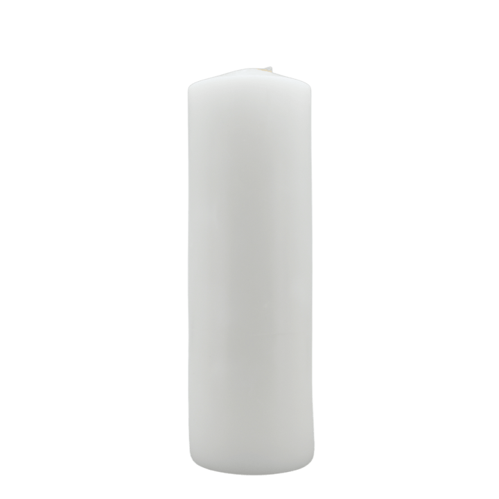 Dine Aglow DWP312W 3" x 12" White Pillar CandlesShopAtDean