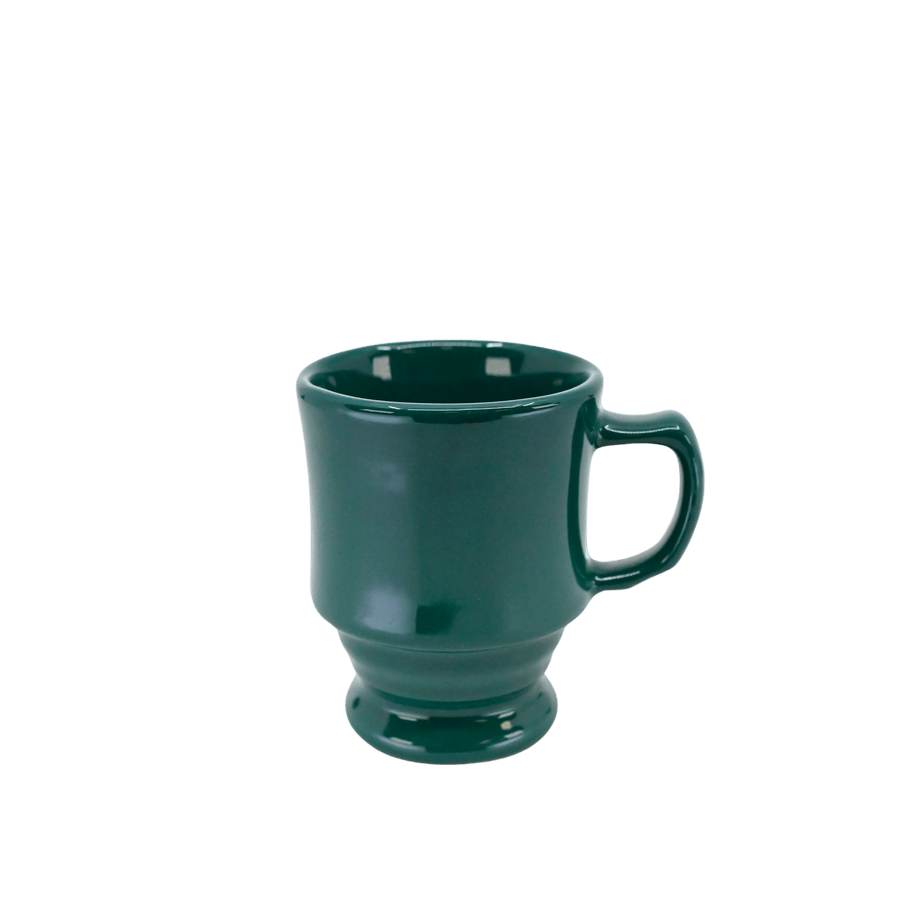 Diversified Ceramics DC125 8 oz Footed Stacking Mug Hunter GreenShopAtDean