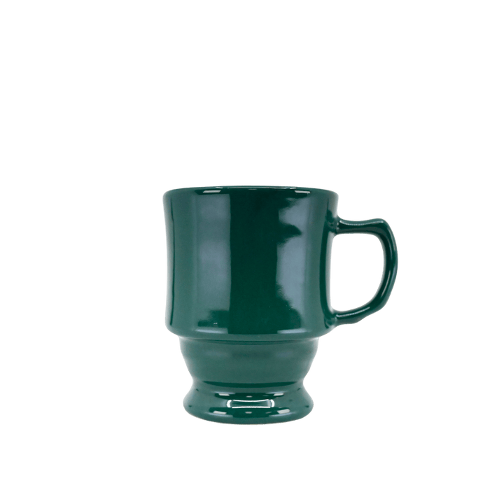 Diversified Ceramics DC125 8 oz Footed Stacking Mug Hunter GreenShopAtDean