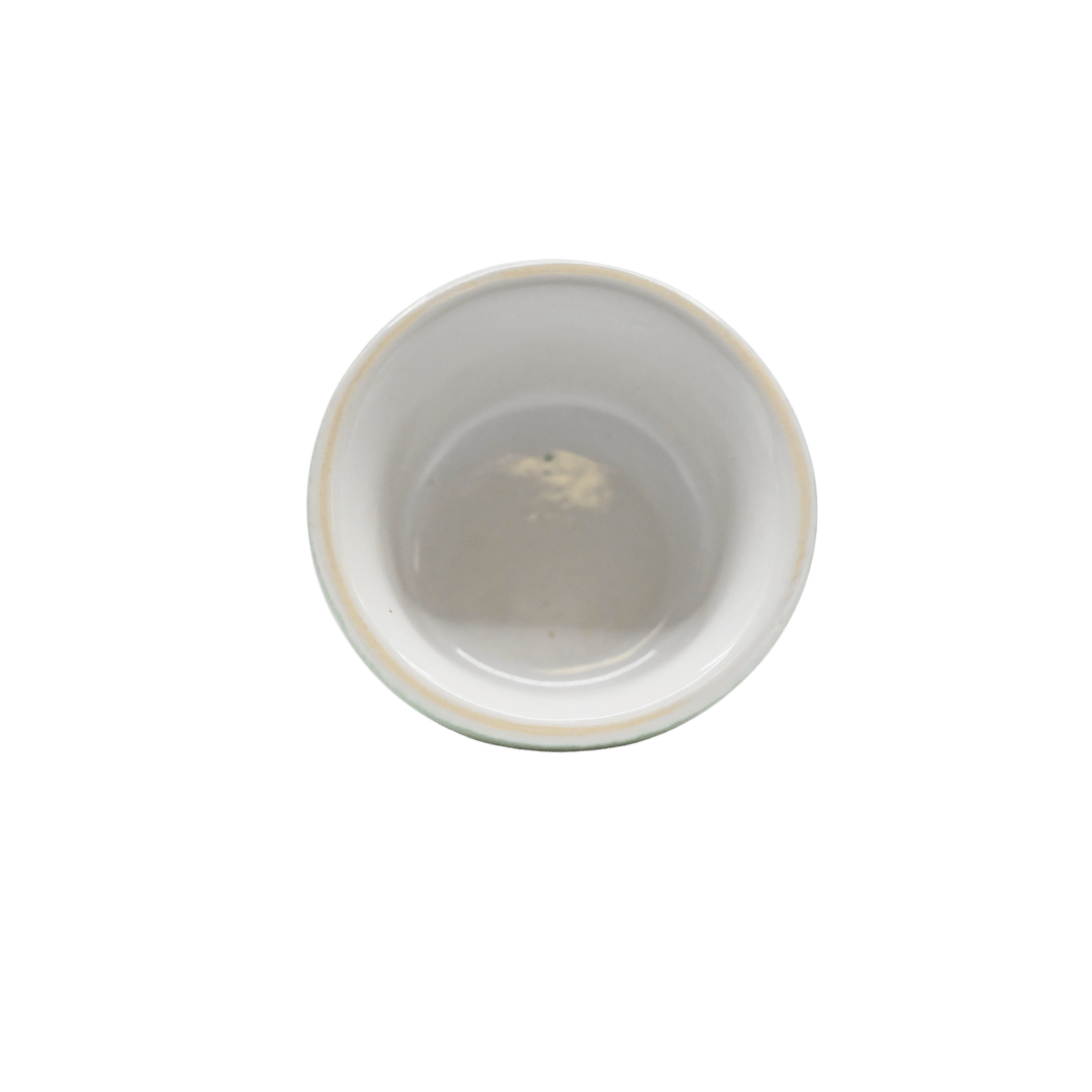 Diversified Ceramics DC13B Seafoam and Ultra White 2 oz Fluted RamekinShopAtDean