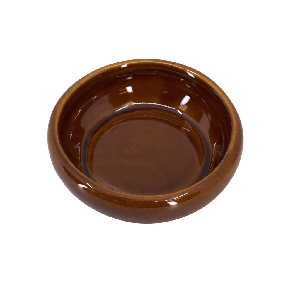 Diversified Ceramics DC19S Laredo Brown 4 oz Sauce DishShopAtDean