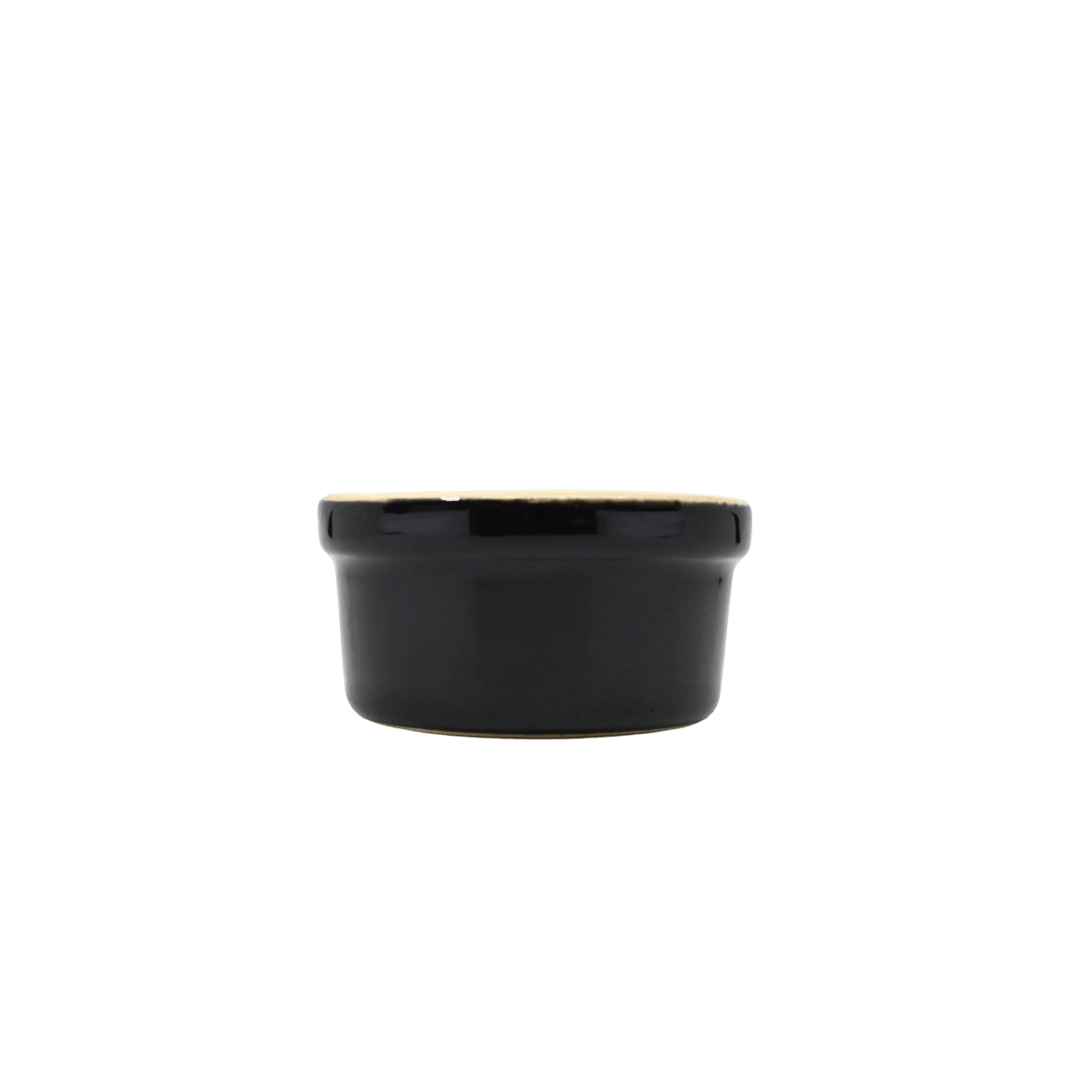 Diversified Ceramics DC362 Black and White 2.5 oz Plain RamekinShopAtDean