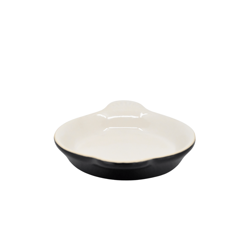 Diversified Ceramics DC433 8 oz Shirred Egg Black and WhiteShopAtDean