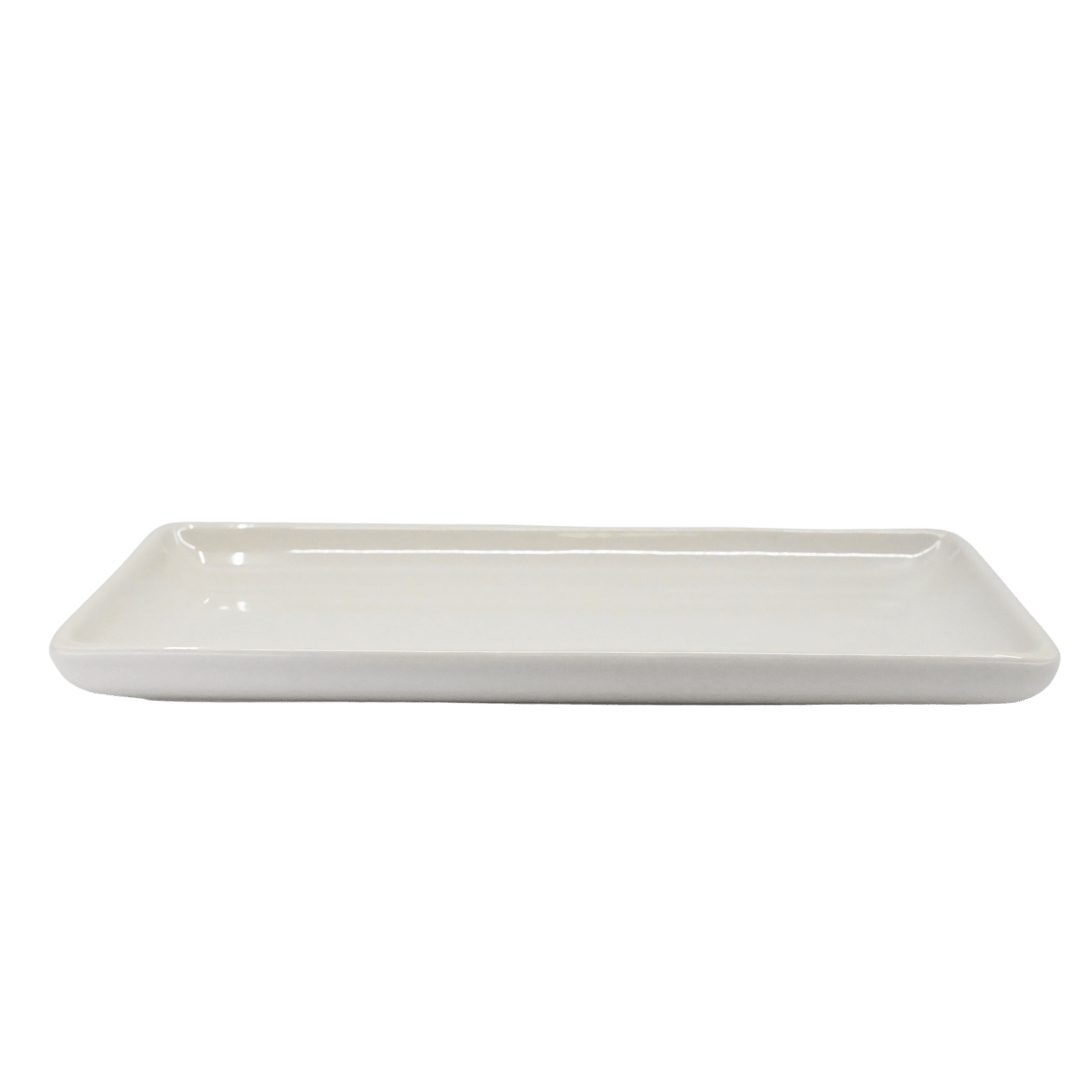 Diversified Ceramics DC887 12" x 7" White Rectangle PlateShopAtDean