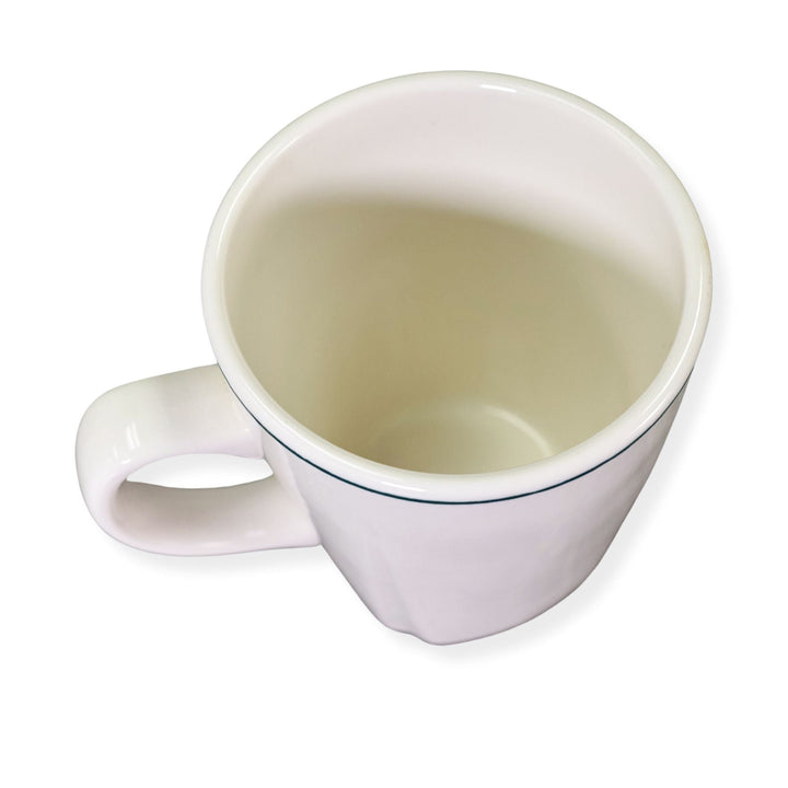 Dudson 3QRK092S White 9.5 oz Mug with Green LineShopAtDean