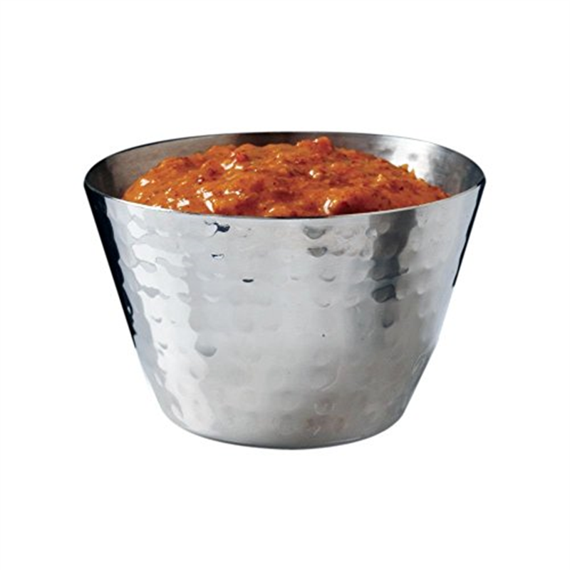 American Metalcraft HAMSC4 4 Oz Hammered Sauce Cup