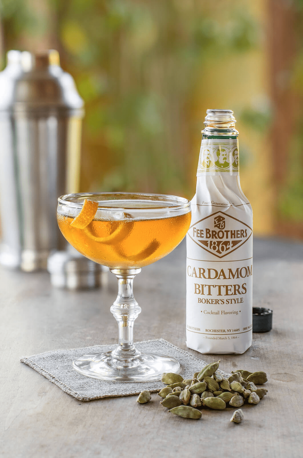 Fee Brothers 5 oz Cardamom Cocktail BittersShopAtDean