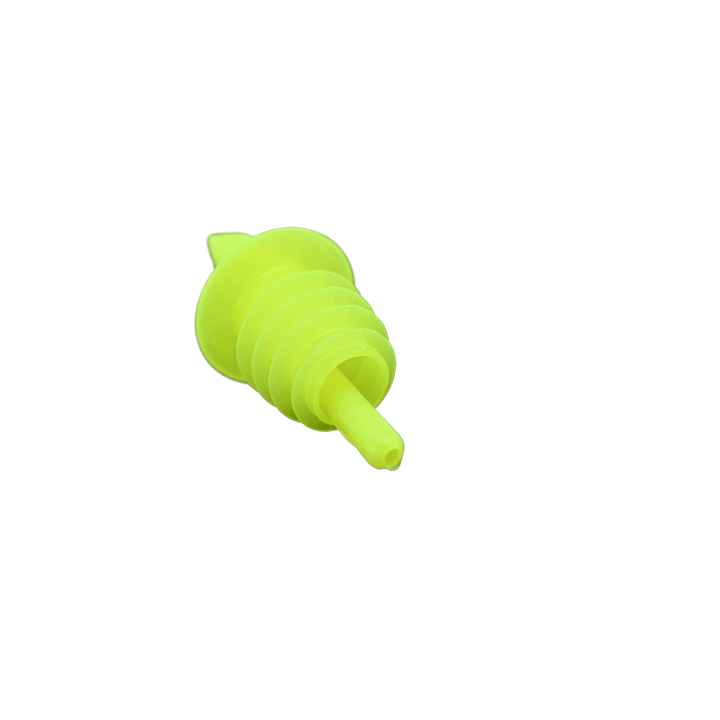 Fluorescent Yellow Flexible Poly Budget Pourers 12/BagShopAtDean