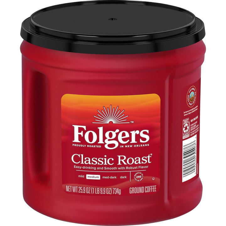 Folgers 25.9 Oz Medium Classic Roast Coffee CanShopAtDean