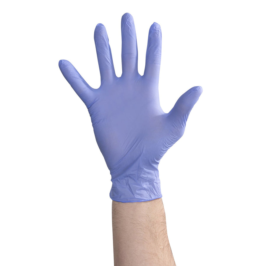 Food Handler Thinsense 103 - 214 - AP Medium Grape Comfort Nitrile GlovesShopAtDean