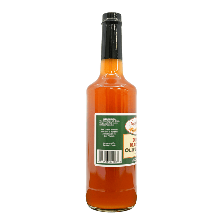 Gambino's Dirty Martini Olive Juice 25.4 ozShopAtDean