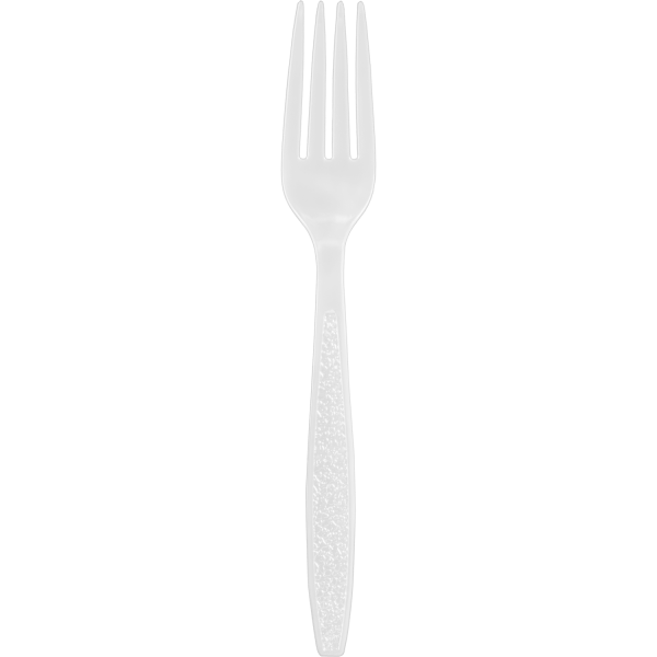 Heavyweight White Polystyrene Fork 1000/CaseShopAtDean