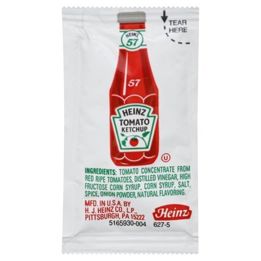 Heinz Tomato Ketchup 9 Gram Packets 200/CaseShopAtDean