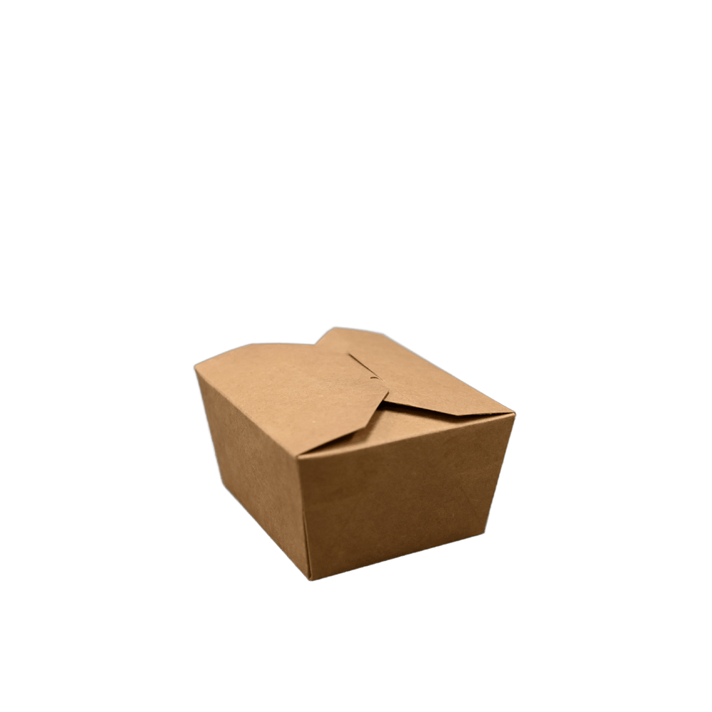 ITI TG - KB - #1 Kraft Folded Paper 30 oz Take - Out Container #1 – 4.13" x 3.5" x 2.5"ShopAtDean