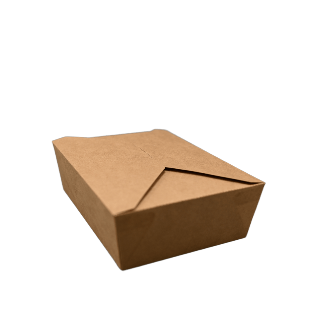 ITI TG - KB - #3 Kraft Folded Paper 71 oz Take - Out Container #3 - 7.75" x 5.5" x 2.5"ShopAtDean