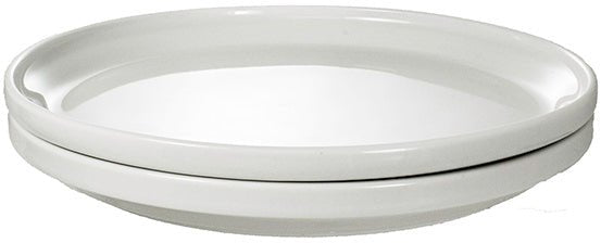 ITI TN-88 9" Stacking Round Plate Torino White