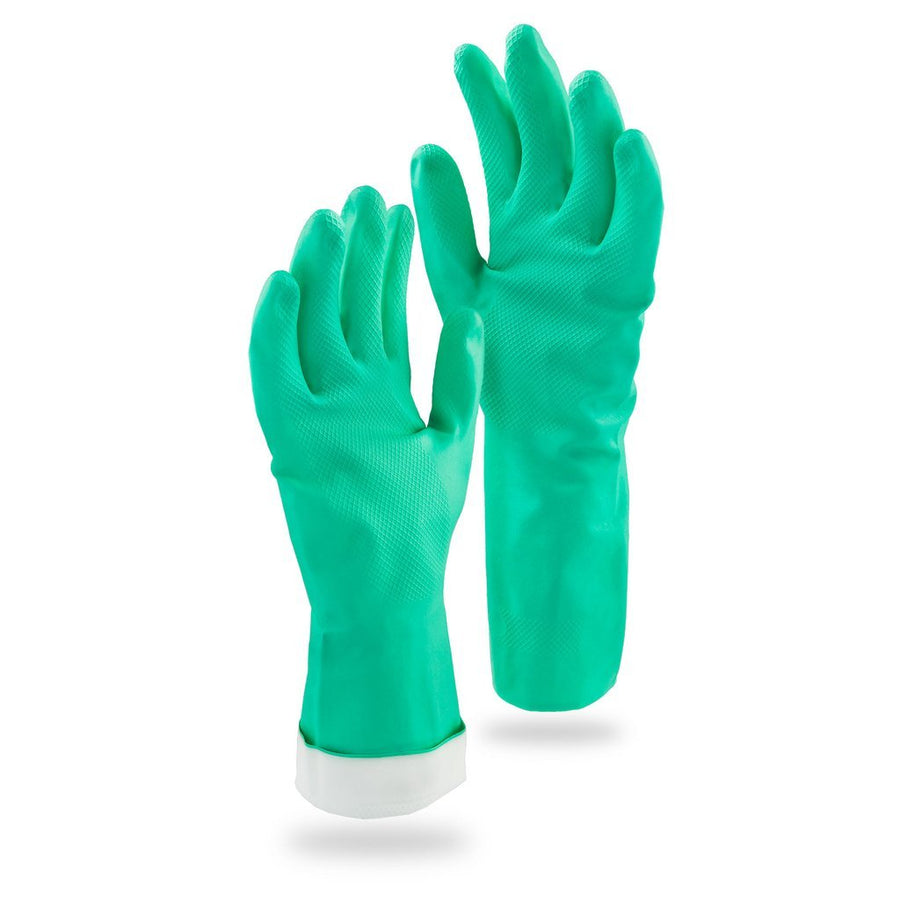 Libman 1319 - Heavy - Duty Reusable Nitrile Gloves - LargeShopAtDean