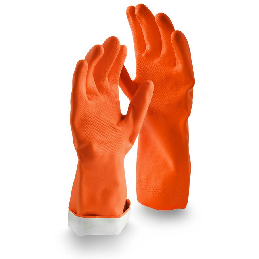 Libman 1324 Premium Reusable Latex Gloves - MediumShopAtDean