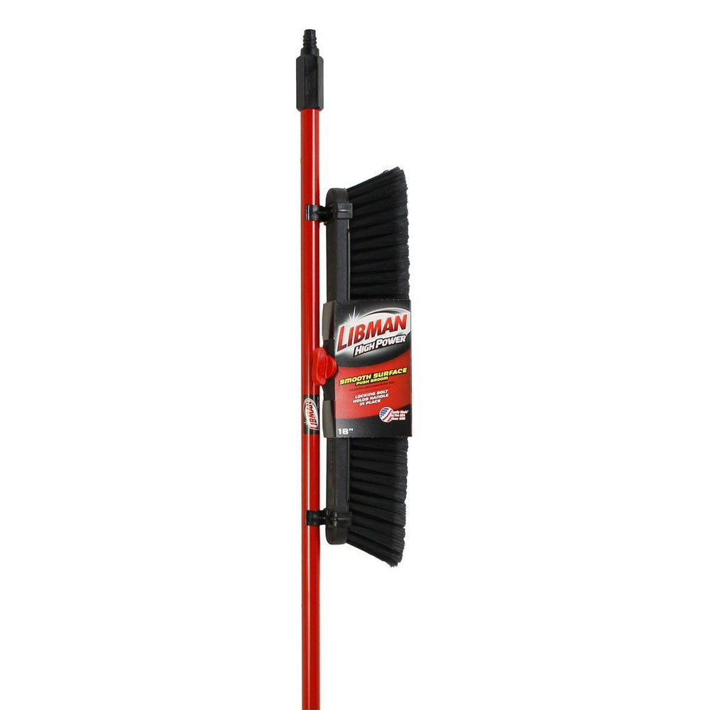 Libman 800 Smooth Surface Heavy Duty Push Broom 18"ShopAtDean