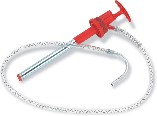 Lumax LX - 1336 Red Plastic Bucket Pump with Flex Hose and Non - Drip NozzleShopAtDean