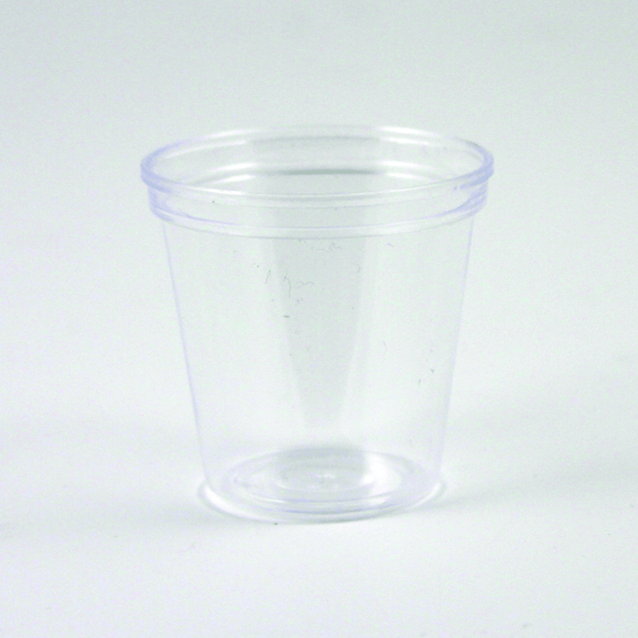 Maryland Plastics MPI01506 1 oz Sovereign Plastic Shot CupShopAtDean