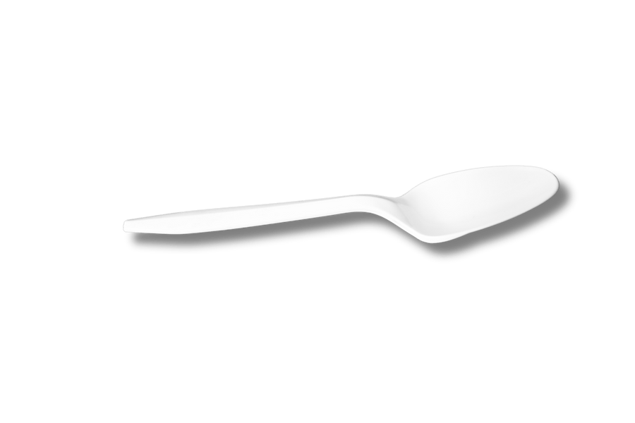 Medium Weight White TeaspoonsShopAtDean