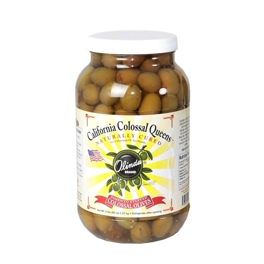 Olinda California Colossal Queen Stuffed Olives GallonShopAtDean