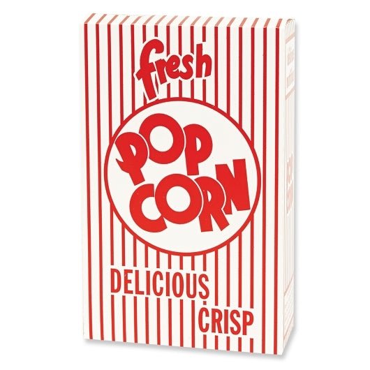 Popcorn Boxes 1.25 oz 4.75"W x 2"D x 7.5"HShopAtDean