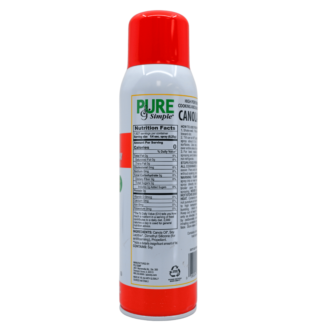 Pure & Simple 17 oz Cook & Bake SprayShopAtDean