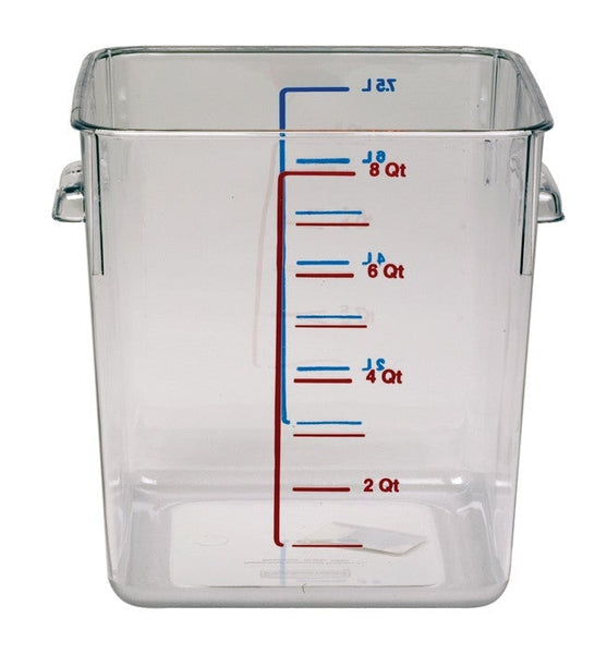 8 Cup Measuring Cup, Plastic, Gradations