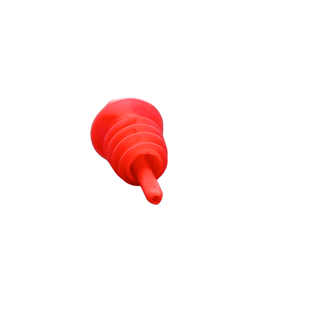 Scarlet Red Flexible Poly Budget Pourers 12/BagShopAtDean