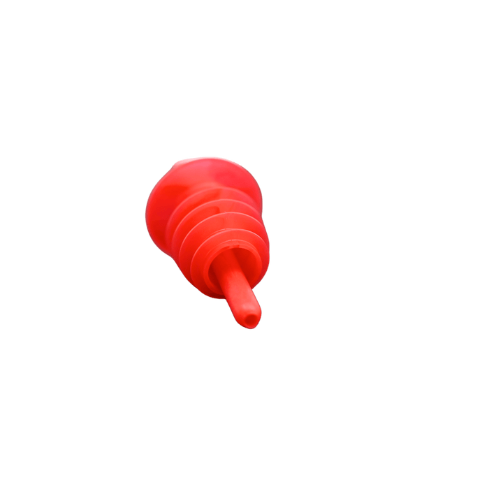 Scarlet Red Flexible Poly Budget Pourers 12/BagShopAtDean