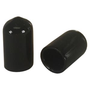 Spill Stop 302-02 Black Vinyl Dust Caps For Liquor Pourers