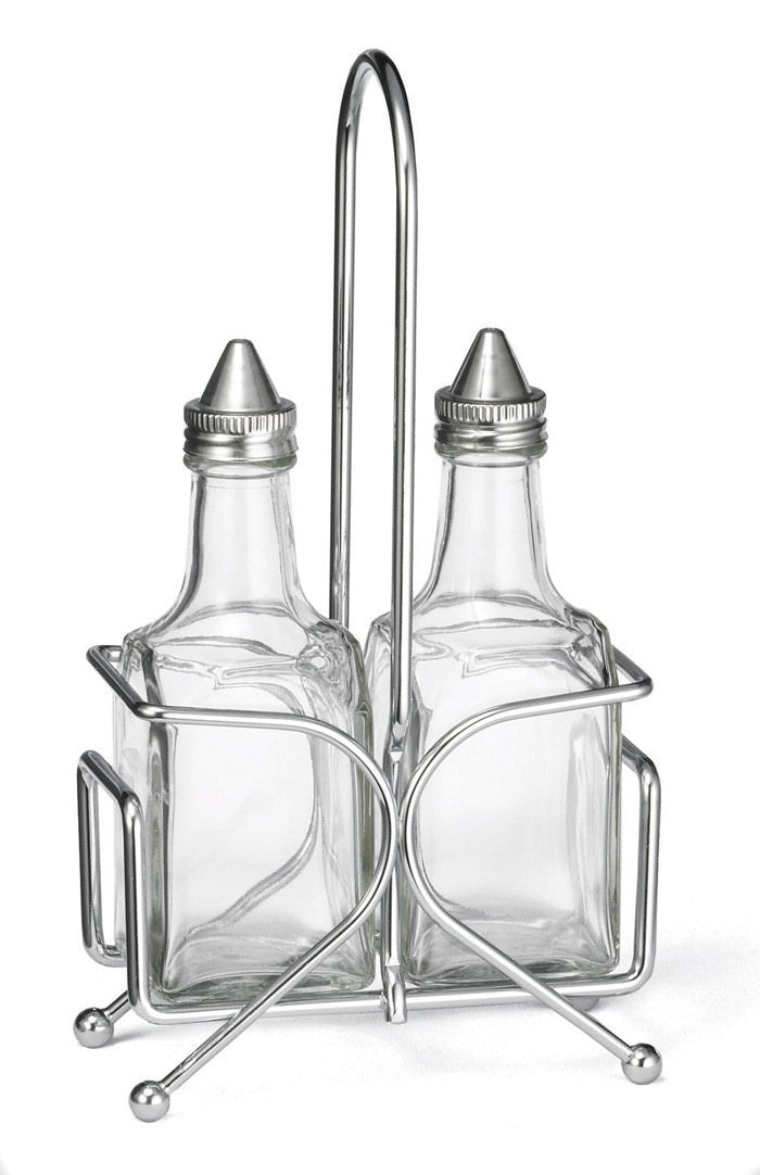 Olive Oil And Vinegar Dispenser Set and Salt and Pepper Shakers