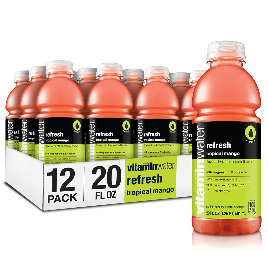 Vitamin Water 20 oz Refresh Tropical MangoShopAtDean