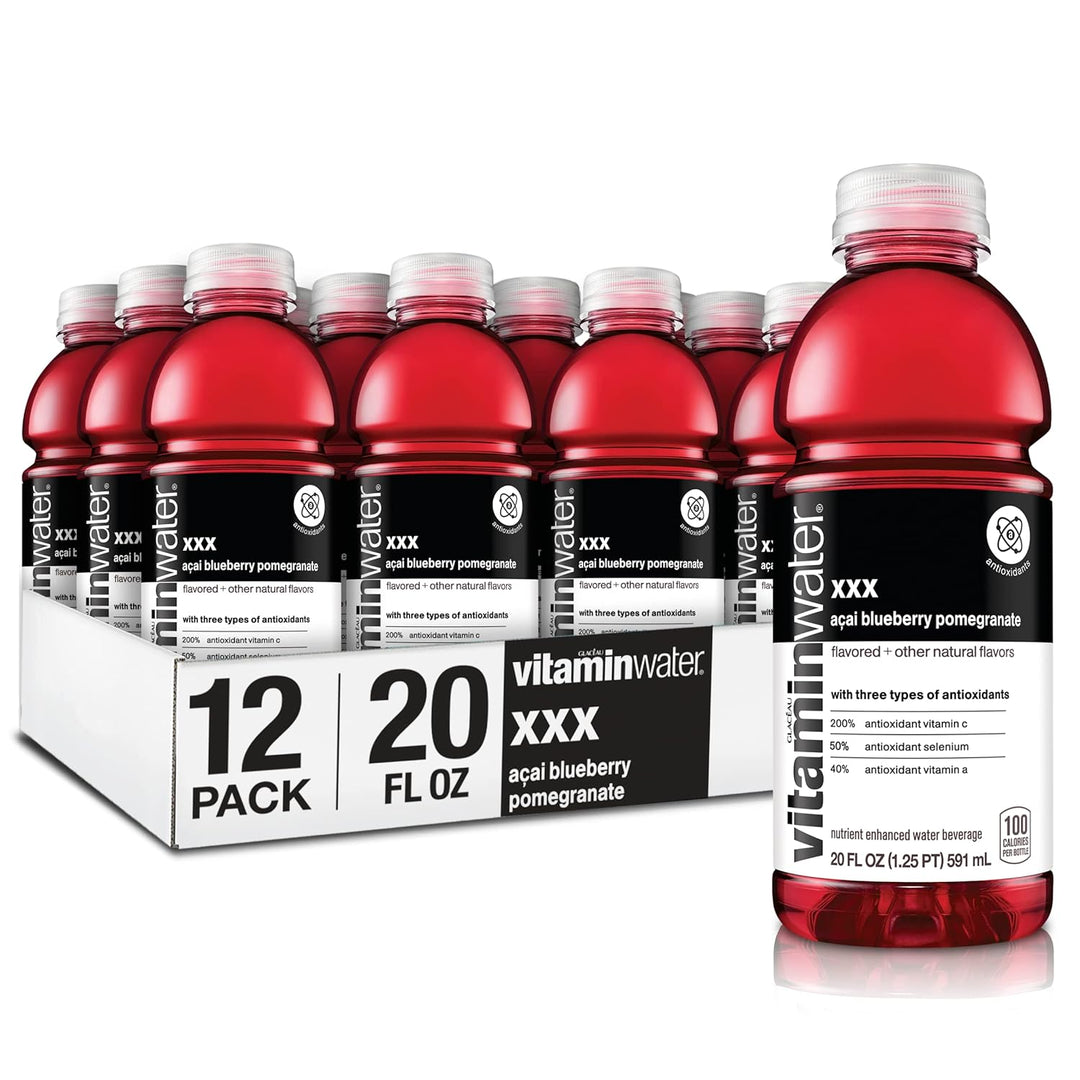 Vitamin Water 20 oz XXX Acai Blueberry PomegranateShopAtDean